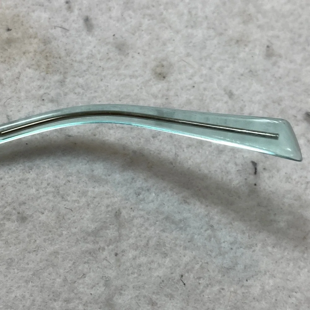 Puma PJ0049OCOS Eyeglasses Kids Clear Teal  Rectangular Frames 49-16-135